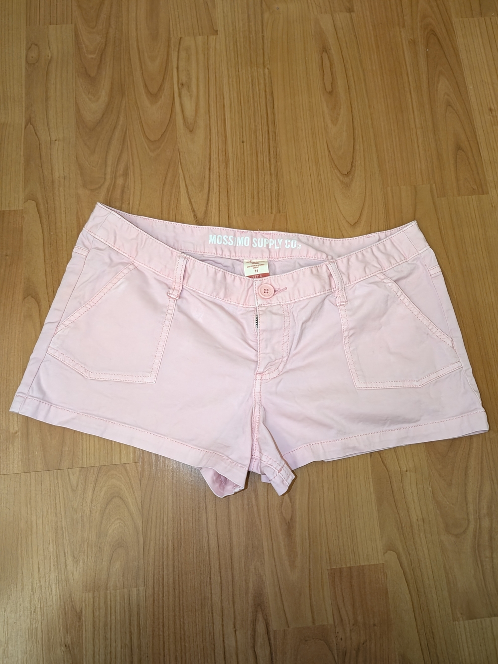Mossimo Supply Co. Light Pink Women's Jean Shorts